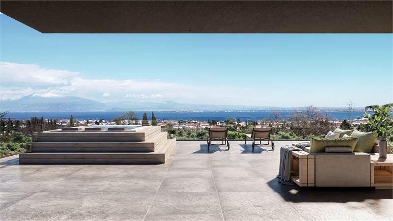 Penthouse with Pool on the Terrace and LAKE VIEW